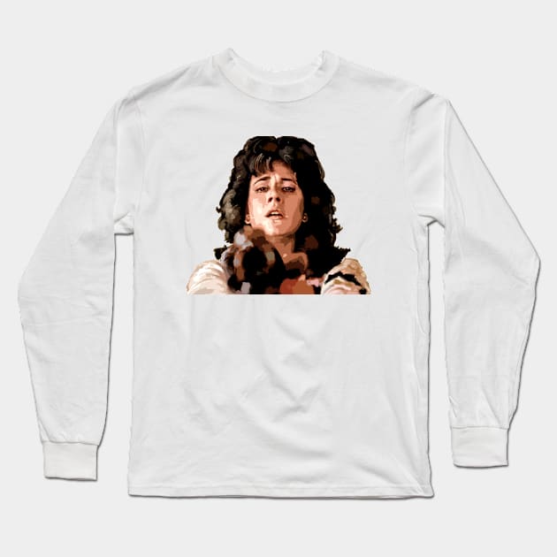 lorraine bracco Long Sleeve T-Shirt by Tracy Daum